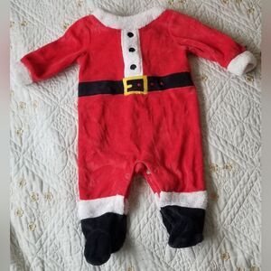 Carters (3m) santa suit romper